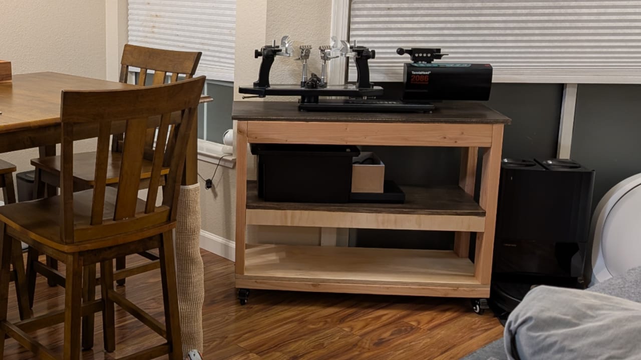 Tennis Racket Stringing Workbench