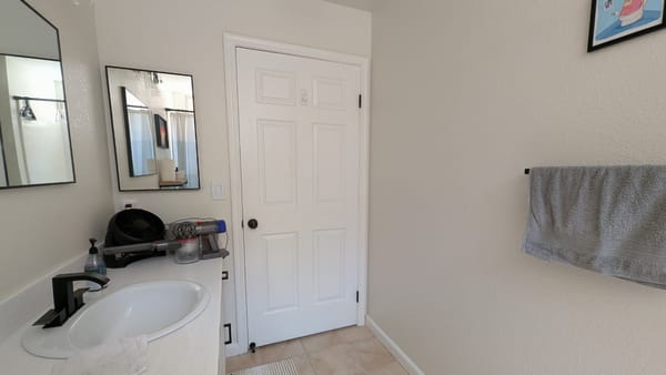 Hallway Bathroom Painting